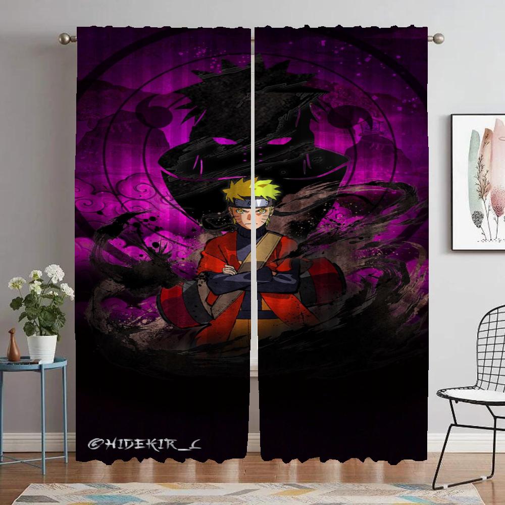 

Тюль для спальни, шторы от насекомых, шторы от насекомых для гостиной, затемняющие шторы, 2 шт., занавески для украшения Хэллоуина W50xH70cmx2pcs-CL