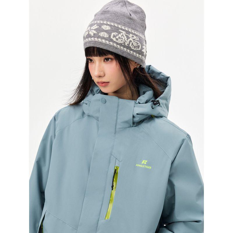 Tiger Outdoor Functional Sports Jacket Cotton Clothing for Men and Women in Autumn and Winter Hiking Waterproof and Cold-Proof Warm Cotton Clothing