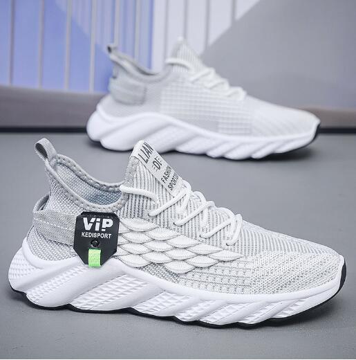 Summer New Men'S Shoes Breathable Running Sneakers Casual Shoes Flying Mesh Mesh Shoes All Men'S Fashion Shoes M905