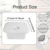 Marine Deck Storage Box Container White Lockable Built in Waterproof Lightweight Fishing Tackle Box Boat Hatch Cover