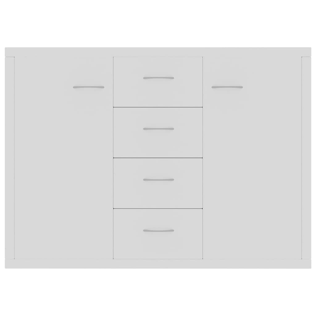 Sideboard White 88 x 30 x 65 cm Particleboard