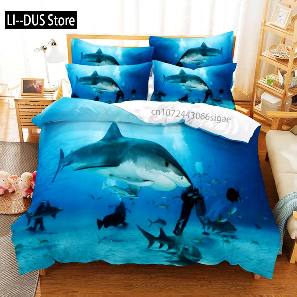 Comforter Sea Turtle Set 3D Bedding Digital Printing Queen Size Bedding Set Fashion Design