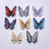 100pcs Multicolor 3D Resin Butterfly Charms Flat Back Decorative Accessories for Nail Art, Hair Accessories, Jewelry, DIY Crafts