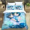 Cartoon S-Sailor Moon Bedding Sets Exquisite Bed Supplies Set Duvet Cover Bed Comforter Set Bedding Set Luxury Birthday Gift