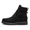 Timberland Premium Series Durable Shock Absorbing Comfortable Versatile Short Outdoor Boots Men boots Black A2DPJ