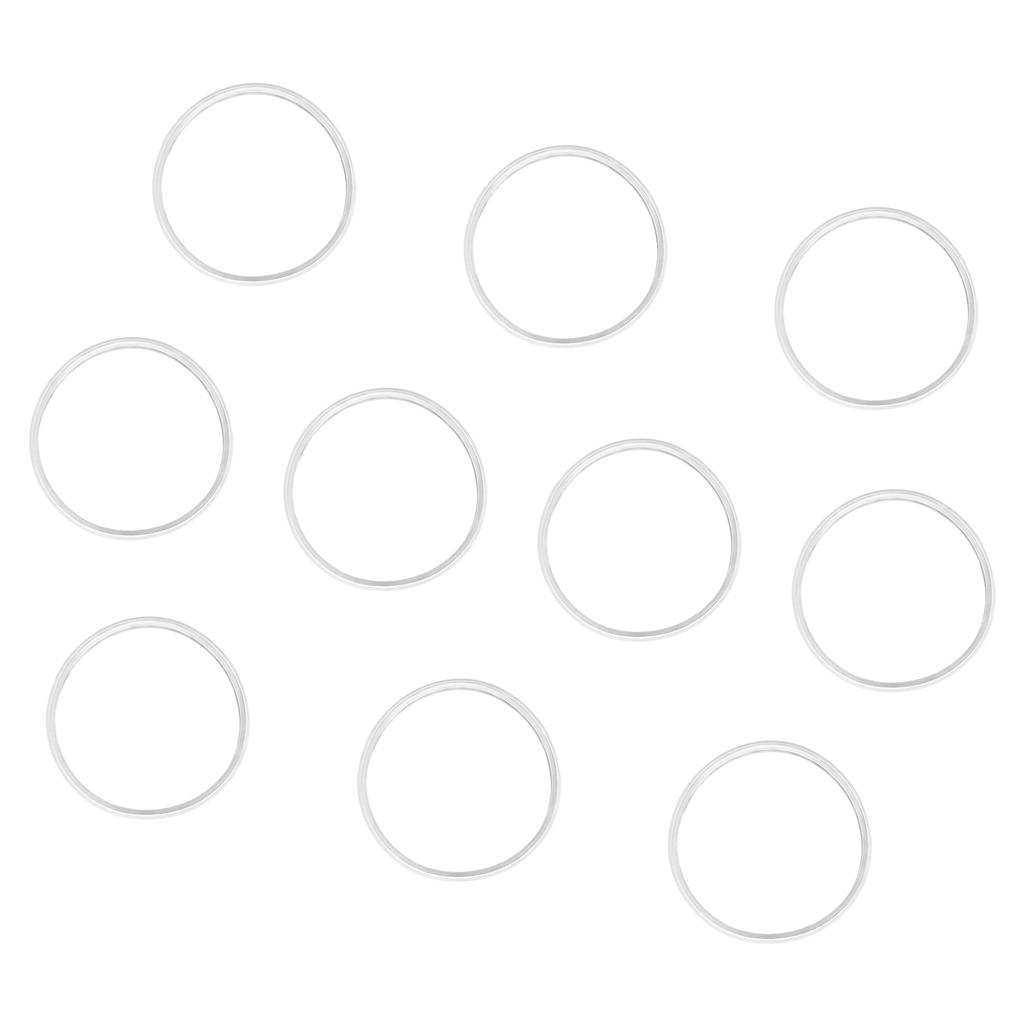 10Pcs Lid Sealing Gasket Replacement Leakproof Silicone Cup Lid Gasket Seals for Insulated Stainless Steel Tumbler