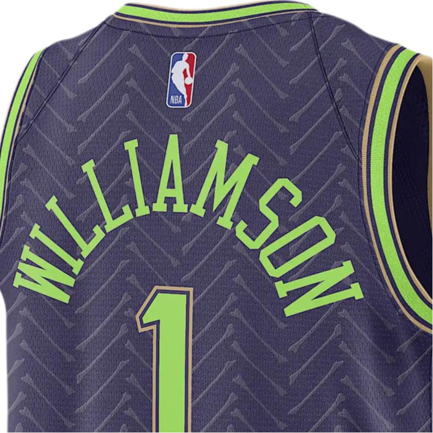 Nike Zion Williamson New Orleans Pelicans 2024/25 City Edition Men's Nike Dri FIT Nba Swingman Jersey FQ4351-537