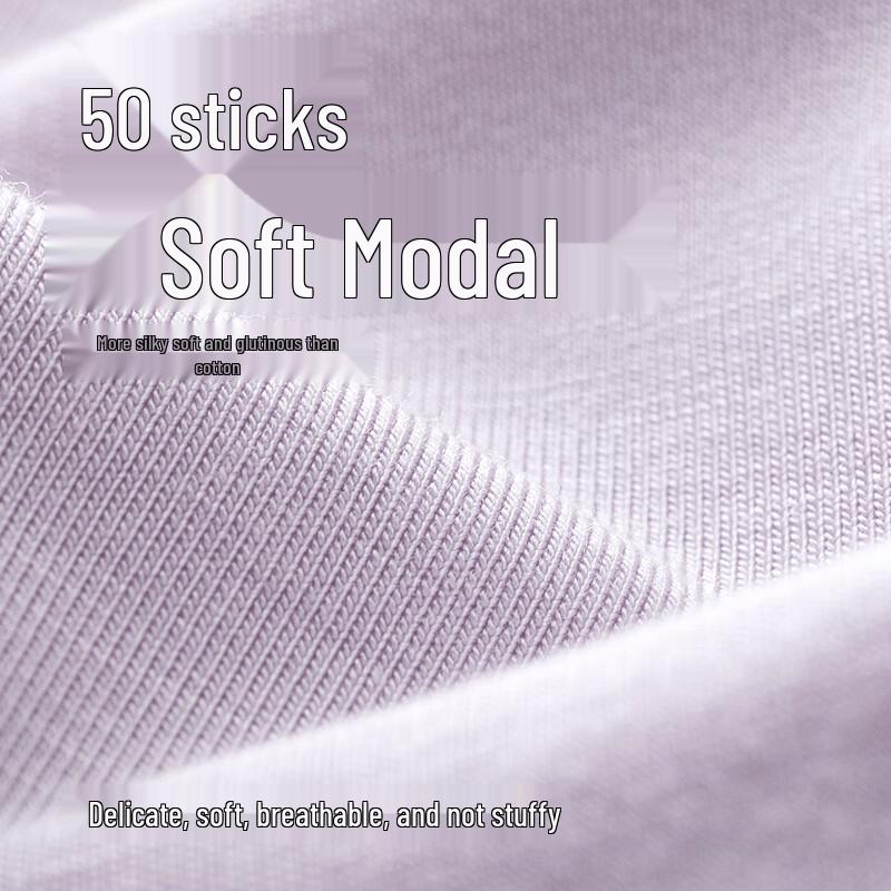 JDL Women's Ice Silk Seamless Antibacterial Briefs (3-Pack)