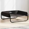 VidaXL Lit surélevé pour chien anthracite tissu Oxford et acier, lit pour chien, canapé pour animaux de compagnie, lit pour 172600