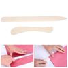 2 buc Folder Os Alb ABS Unealtă Manuală Unealtă pentru Crestat Unelte de Urmărire Pliator Hârtie Artizanat DIY