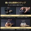 Umimile Electric Smoker, One-Touch Smoking, No Flame Required, USB Type-C Rechargeable, Glass Cover, Wooden Tray, 15cm