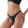 Women Waist Chains Adjustable Pearl Body Chain Trendy Waist Belly Chain Summer Beach Everyday Accessories