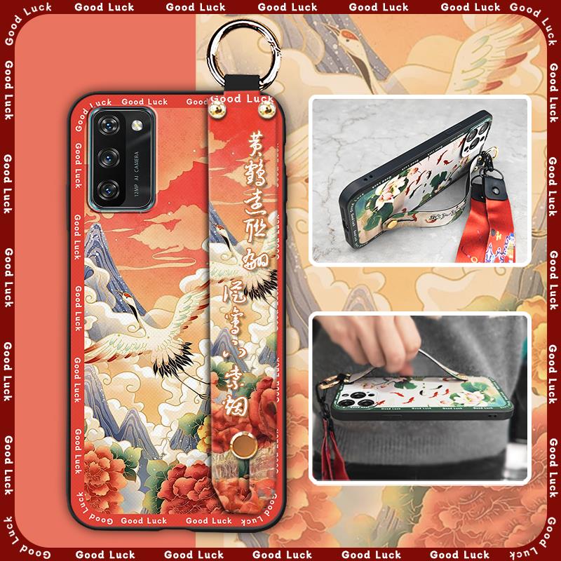 Stoßfeste Schutzhülle für Blackview A100 für Mama Armband ältere Dame Ständer Schmutzabweisende Handyhalterung