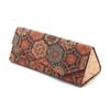 Portable Retro Totem Storage Box Glasses Box Folding Triangle Glasses Case Sunglasses Box