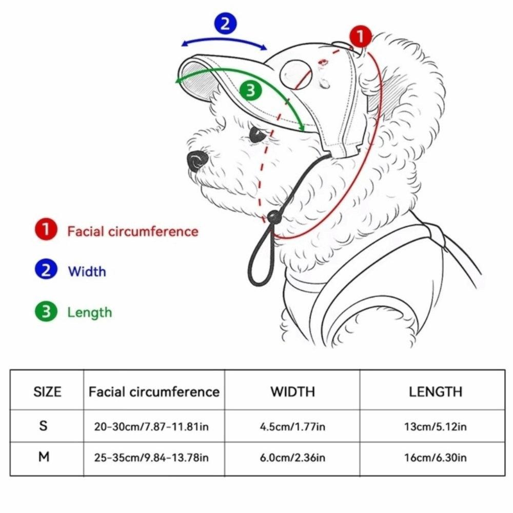 Korean Style Dog Sun Hat with Sunglasses Adjustable Puppy Baseball Cap  Beach Activities