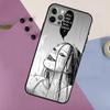 Horror Manga Style Phone Case For iPhone 16 15 14 13 12 11 17 Pro Max 13 mini 16 Plus 16e 17 Air Bumper Cover