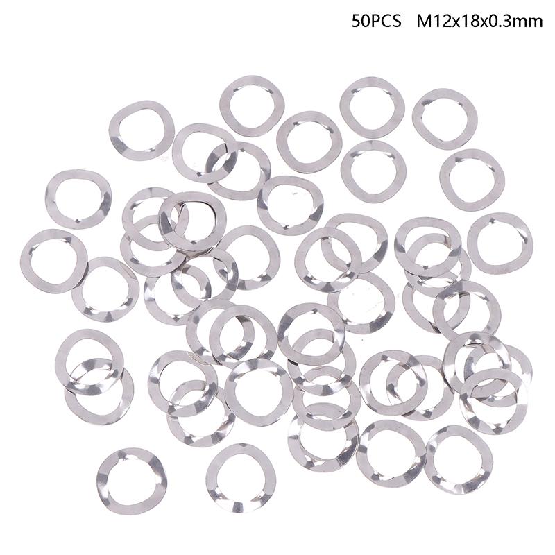 

100/50/20 шт. M6 M8 M10 M12 M16 M19 M21 M25 304 нержавеющая сталь три волны гребень типа пружинная шайба прокладка для подшипниковых валов