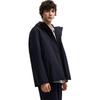 FILA Heritage Jackets Men's Legend Blue NV Hooded Fleece lined Other F11M548701F-NV