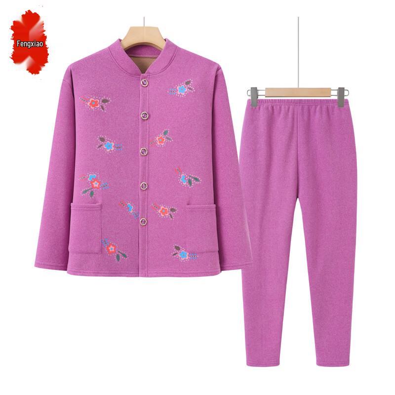 Thickened Winter Top for Middle-Aged