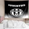 Arazzo con logo Juventus FC per Camera da Letto Estetica Arazzi per Aula Appeso a Parete per Soggiorno Stanza Universitaria Ufficio, Regalo Creativo Ideale