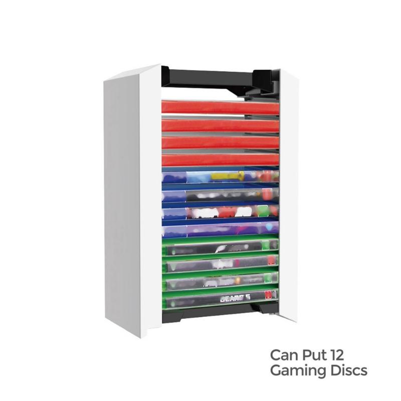 Games Card Cartridge  -seat Game Disc Stand Rack for Console Gaming Card Storage Case