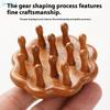 Wide-tooth Massage Comb Sandalwood Handheld Scalp Massager Relieve Fatigue Universal For The Whole Body