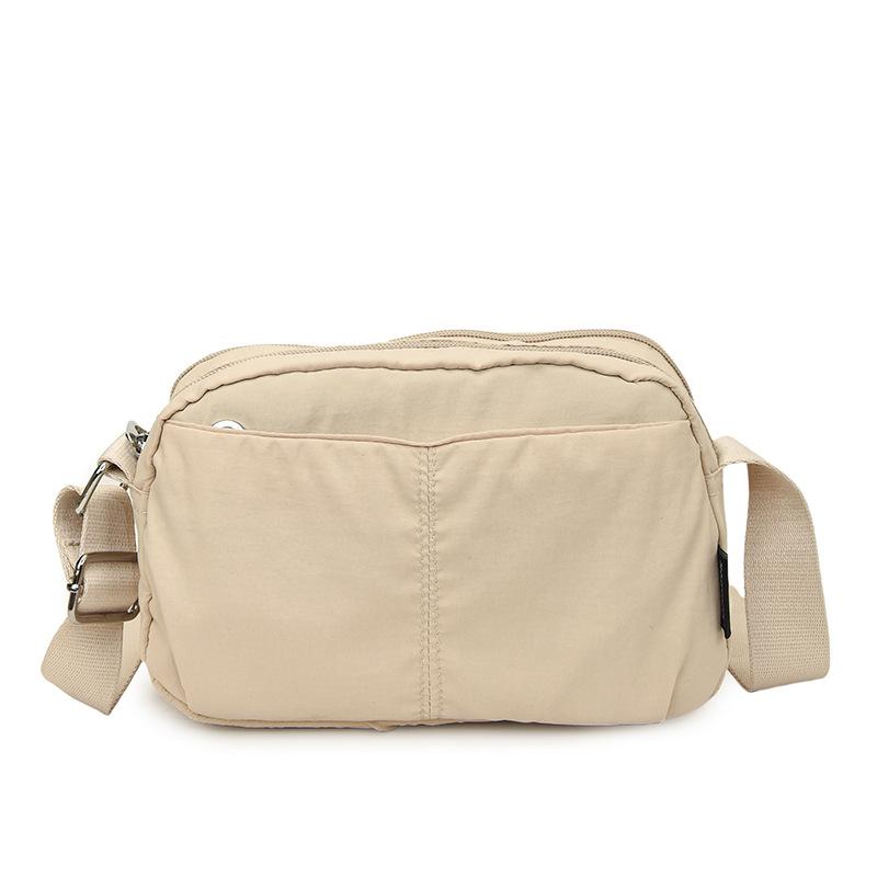 

Модная и легкая сумка кроссбоди Маленькая квадратная сумка Одноплечевая сумка кроссбоди для игр бежевый