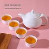 Duocai Bone China 5-Piece Tea Set