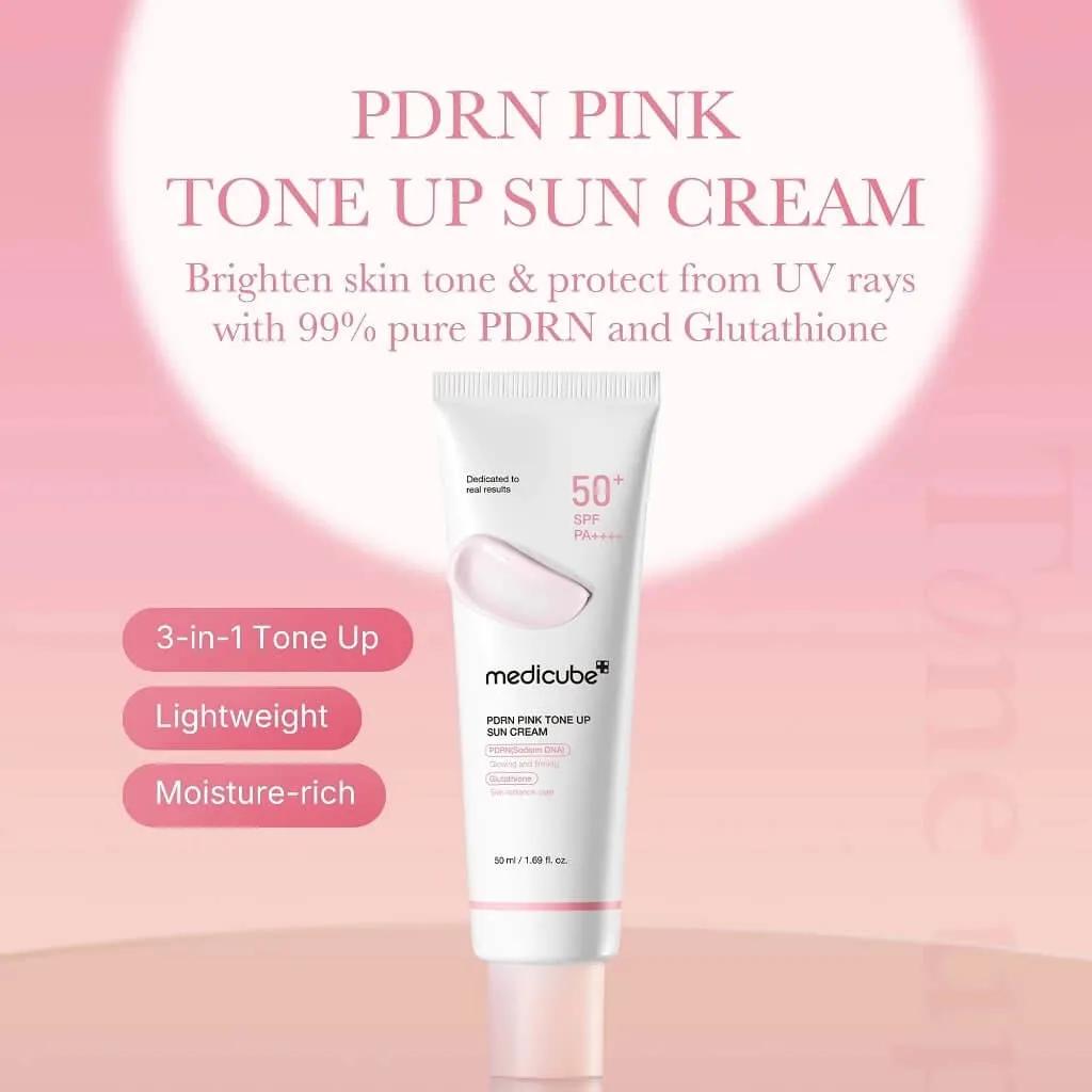 

PDRN Pink Tone Up Sun Cream 50 ml / 1.69 fl .oz.