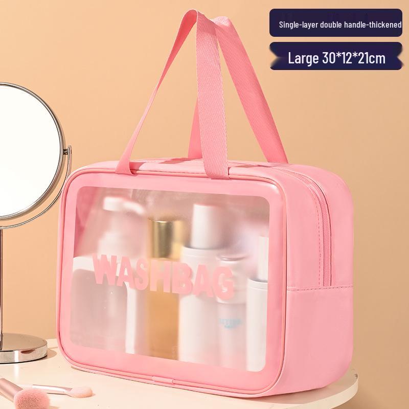 Large Capacity Waterproof Cosmetic & Travel Bag with Wet/Dry Separation