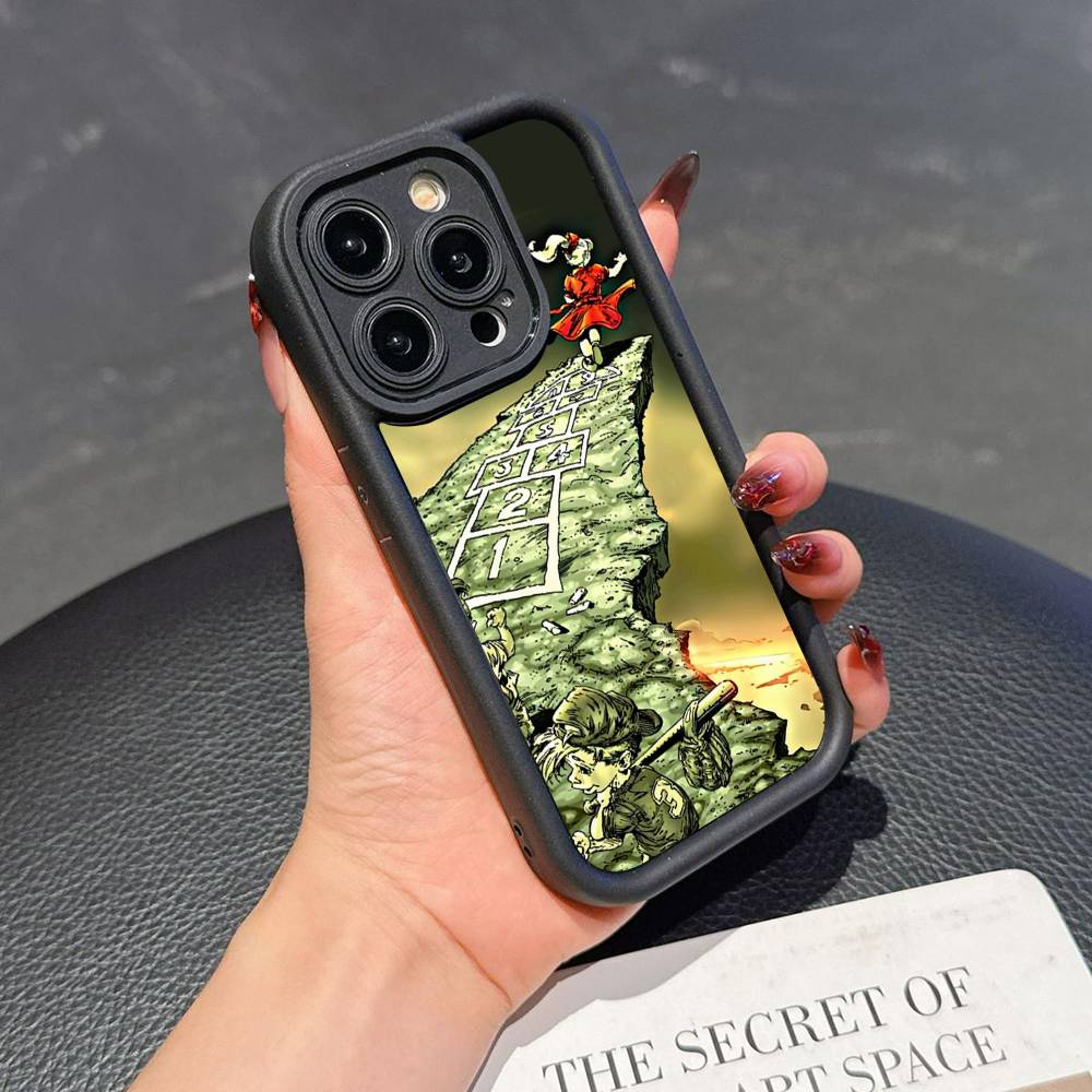 

K-Korn Rock Band Silicone Phone Case For iPhone 17 Air 17 16 15 14 13 12 11 Plus Pro Max Shockproof Soft Cover iPhone 14 plus