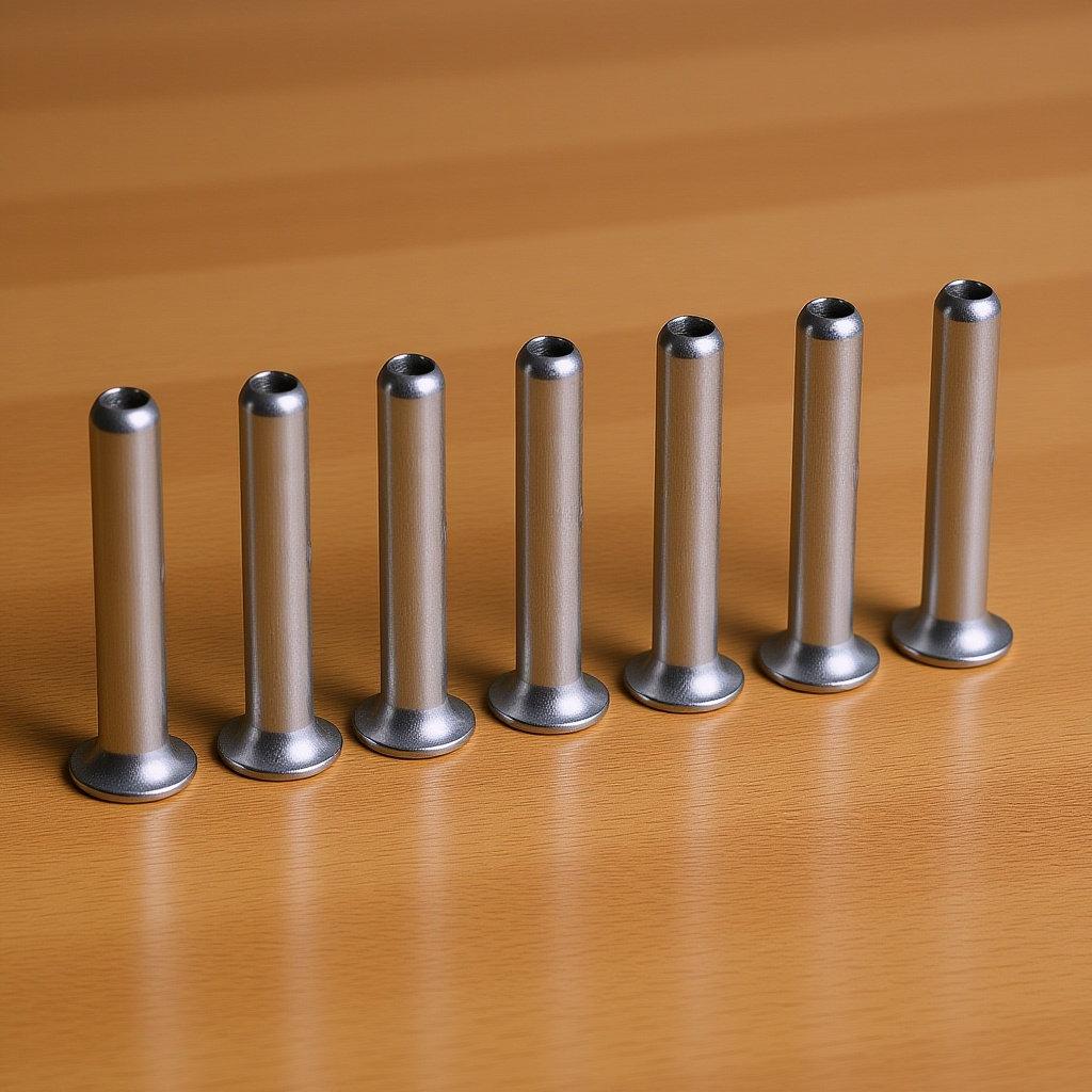 10Pcs Travel Folding Umbrella Repair Alloy Rivet Nut Insert Replacement Frame Connector Pins Support Parts for Stretcher Repair
