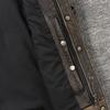 Vintage Motorcycle Vest Genuine Cow Leather Biker Vests Soft Slim Fit Men Genuine Leather Sleeveless Jacket Spring