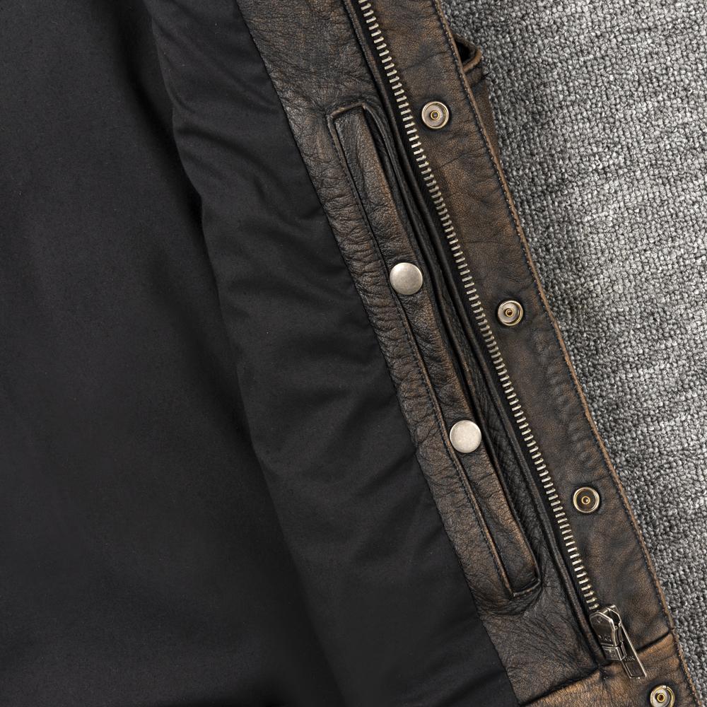 Vintage Motorcycle Vest Genuine Cow Leather Biker Vests Soft Slim Fit Men Genuine Leather Sleeveless Jacket Spring