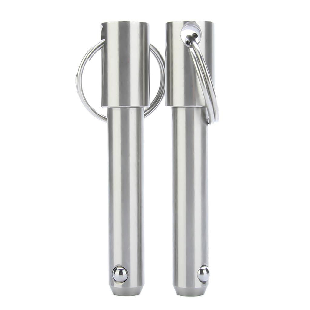 Dia 5~25mm Usable Length 10~100mm Spring Pins All Stainless Steel Pin Quick Release Pin Ball Lock Pins With Ring