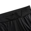 Anta Simple Solid Color Wide Leg Knitted Sports Pants Women bottoms Black 962627304-3