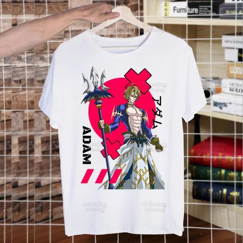 Record Of Ragnarok Buddha Manga Funny T Shirt Men New Casual Short Sleeve Tshirt Homme Manga Unisex T-shirt Tees
