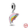 Fit Original  Bracelet Silver 925 French Fries  Chocolate Ice Cream Candy Charm Bead  DIY Jewelry for Women