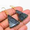 Boulder Opal Gemstone 925 Solid Sterling Silver Jewelry Earring 1.85" GK-5780