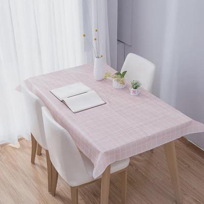 Wasserdichte karierte PVC-Tischdecke - Verbrühschutz & Ölabweisend, waschbare Kaffeetischdecke