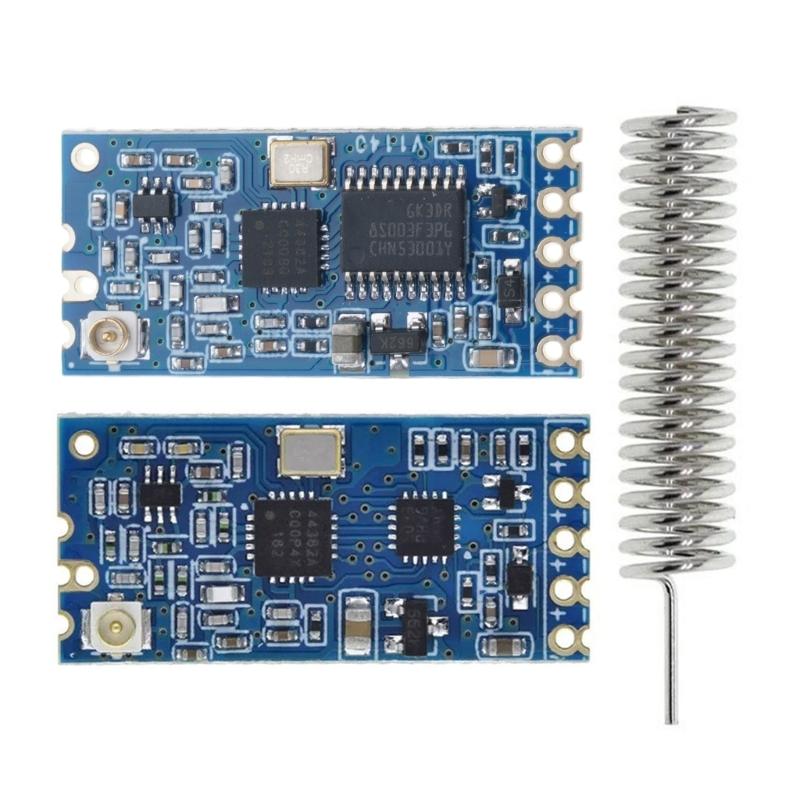 HC-12 SI4438/HC-12 SI4463 Wireless Module UART Interfaces Long-Distance 433M Wireless Serial Port Module