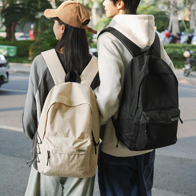 Large capacity new men's and women's schoolbags new student backpacks lightweight casual backpacks