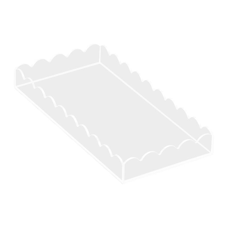 

Aesthetic Bathroom Countertop Organizers Sturdy Acrylic Tray for Toiletries and Cosmetics 1