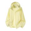UPF10 + New Sunscreen Clothing for Men and Women Loose and Quick-drying Ice Silk Jacket Outdoor UV Protection Light Skin Clothing for Women