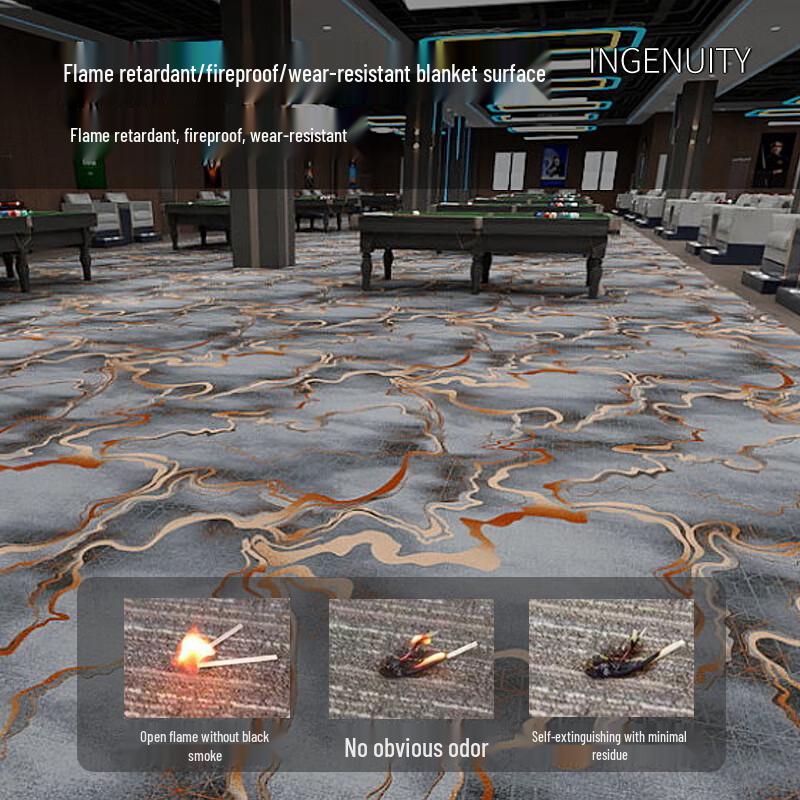 Jinnan Flame Retardant Billiard Hall Carpet
