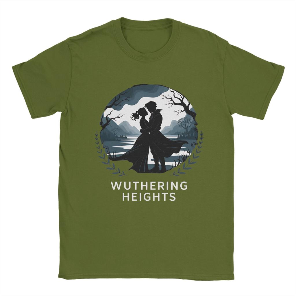 Wuthering Heights  TShirt Unisex Gothic RoUnisexce Vintage Cotton Tees Crew Neck Short Sleeve T Shirts Unique Tops