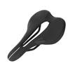 Bike Saddle Shock Absorbing Comfort PU Microfiber Leather Mountain Bike Seat for Road Bike Riding
