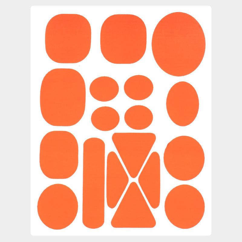 1Set Self-Adhesive Clothing Repair Patches Assorted Shapes Universal Durable Fabric Fixes For Down Jackets And Garments