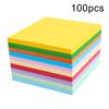 100ks čtvercový papír origami oboustranný barevný DIY skládaný papírový nástroj