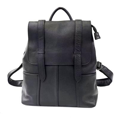 Rucsac din Piele pentru Femei Modă Negru Piele de Vacă Rucsac Casual pentru Călătorie
